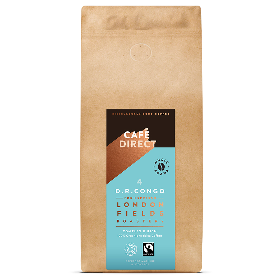 London Fields D. R. Congo Organic Espresso Beans 1kg